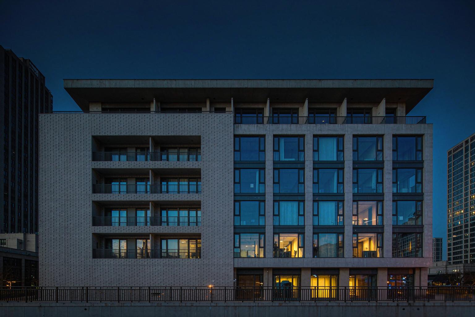 Facade Dusk